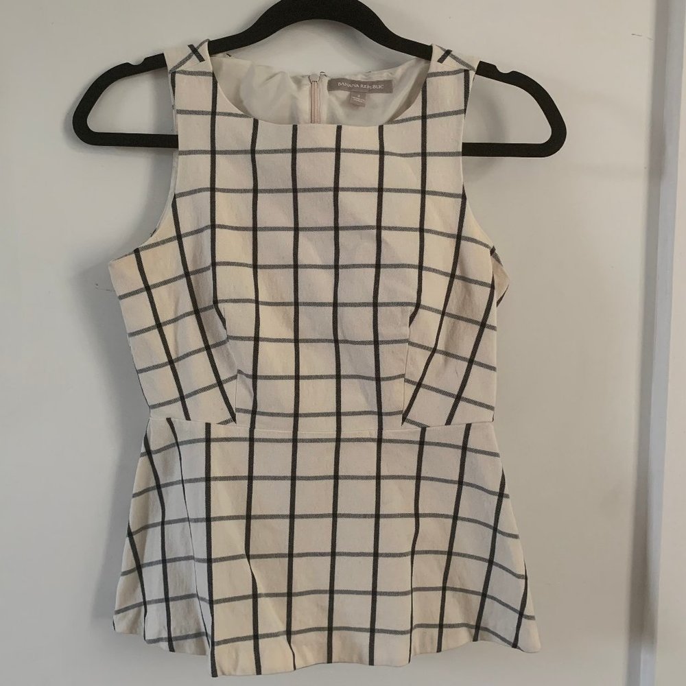 Banana Republic Peplum Top